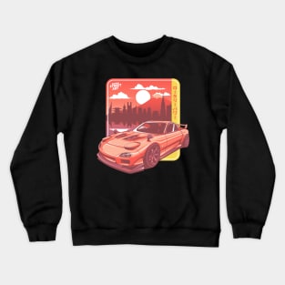 RX 7 - PAPAYA STREETART Crewneck Sweatshirt